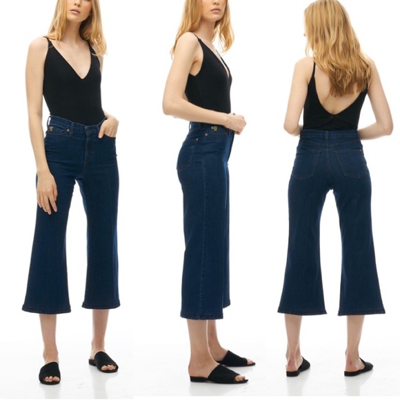 Yoga Jeans Wide Leg Crop Size 27